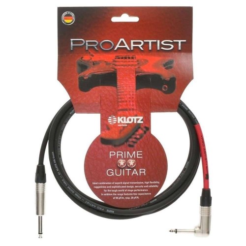 Klotz Proartist 3m Prime Guitar cable PRON030PR Jack / R Angle